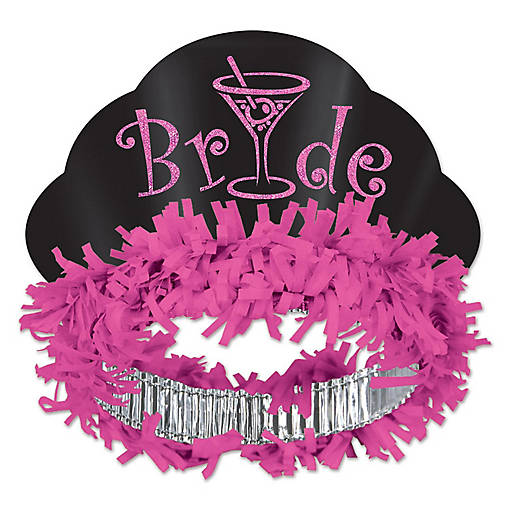 Beistle - Glittered Bride Tiara - 12 Pack