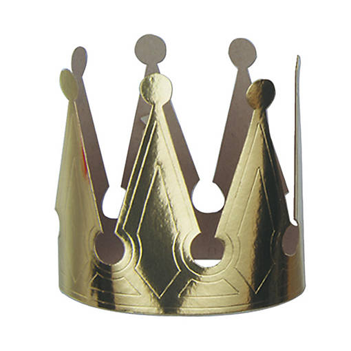 Beistle - Gold Foil King's Crown - 72 Pack