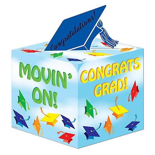 Beistle - Graduation Card Box - 6" x 6" - 6 Pack