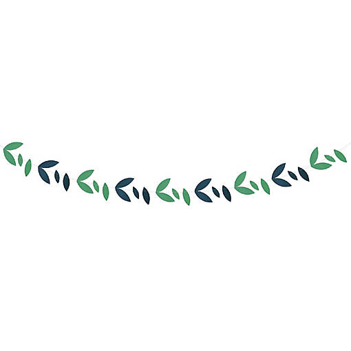 Beistle - Green Leaves Garland - 12 Pack