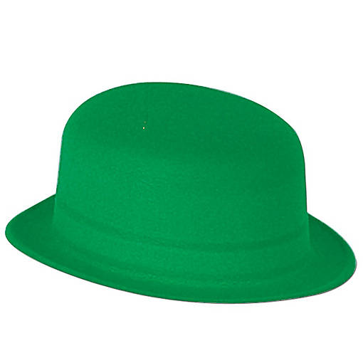 Beistle - Green Velour Derby - 24 Pack