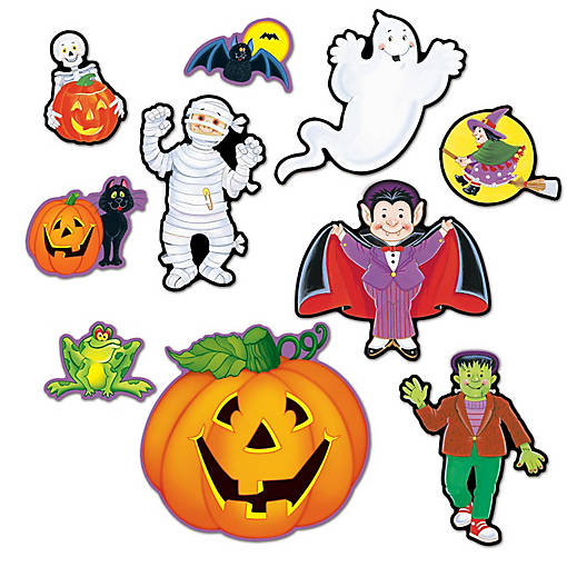 Beistle - Halloween Cutouts - 12 Pack