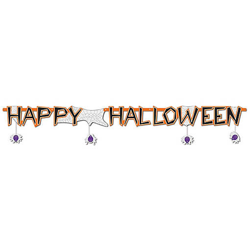 Beistle - Happy Halloween Streamer - 12 Pack