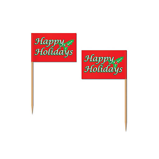 Beistle - Happy Holidays Picks - 12 Pack