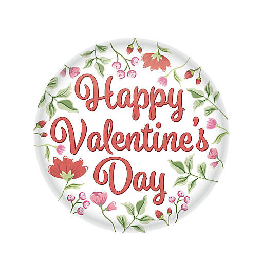 Beistle - Happy Valentine's Day Button - 6 Pack