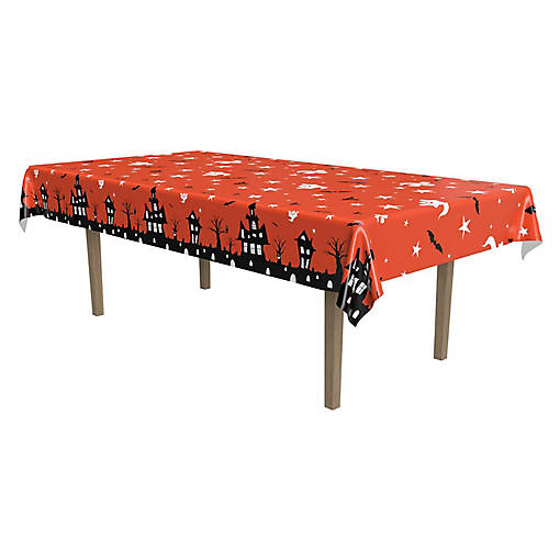 Beistle - Haunted House Tablecover - 12 Pack