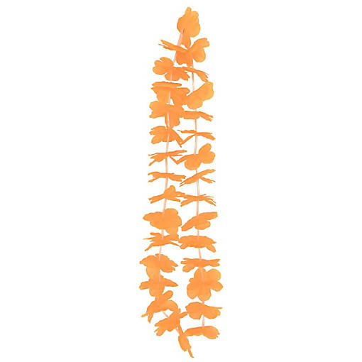 Beistle - Hawaiian Lei - Orange - 12 Pack