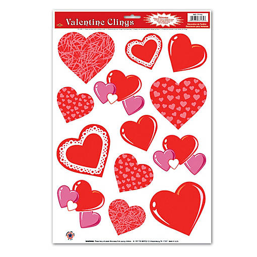 Beistle - Heart Clings - 12 Pack