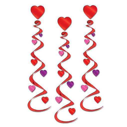 Beistle - Heart Whirls - 6 Pack