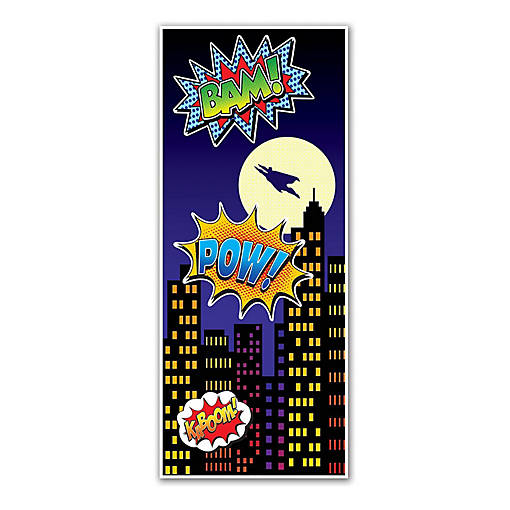 Beistle - Hero Door Cover - 12 Pack
