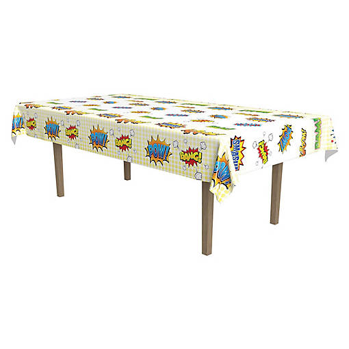 Beistle - Hero Tablecover - 12 Pack