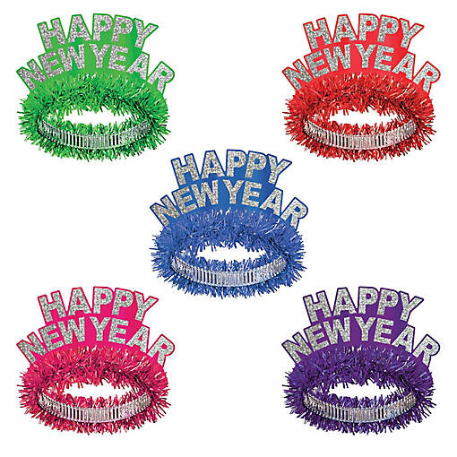 Beistle - HNY Regal Tiaras - 50 Pack