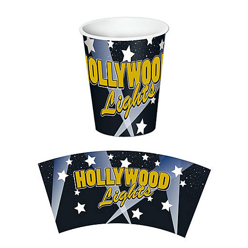 Beistle - Hollywood Lights Beverage Cups - 12 Pack