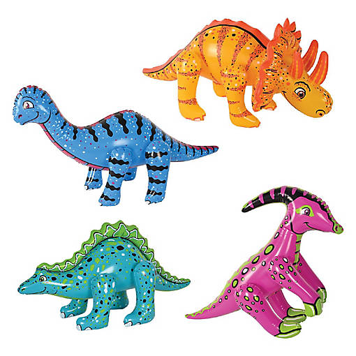 Beistle - Inflatable Dinosaurs - 6 Pack