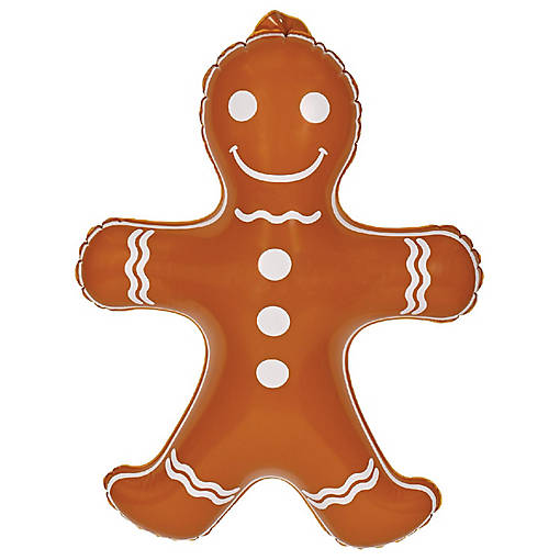 Beistle - Inflatable Gingerbread Men - 12 Pack