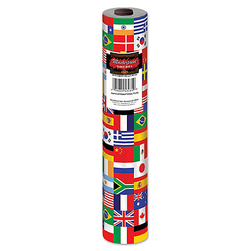 Beistle - International FlagTable Roll - 1 Pack