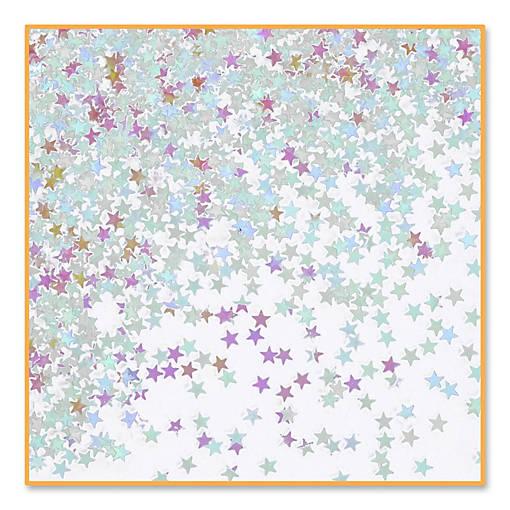 Beistle - Iridescent Stars Confetti - 6 Pack