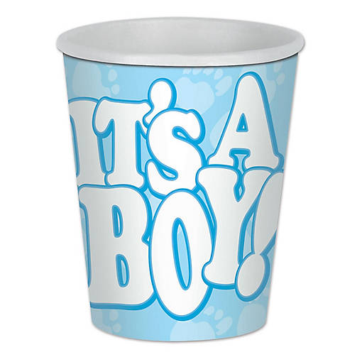 Beistle - It's A Boy! Beverage Cups - 12 Pack