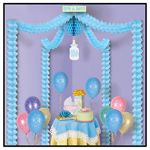 Beistle - It's A Boy! Party Canopy - 6 Pack