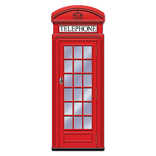 Beistle - Jointed Phone Box - 12 Pack