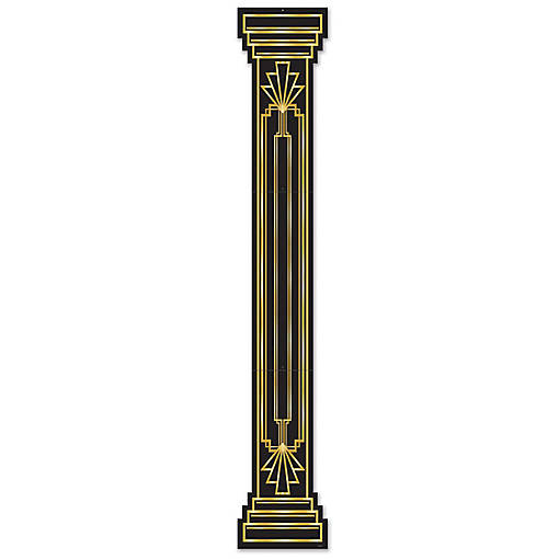 Beistle - Jtd Great 20's Column Pull-Down Cutout - 12 Pack