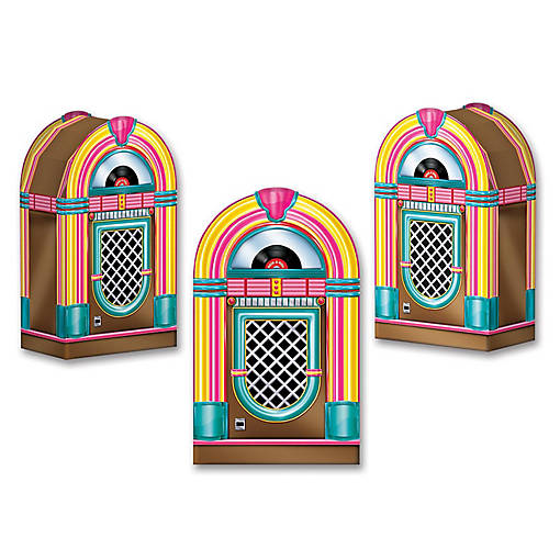 Beistle - Jukebox Favor Boxes - 12 Pack
