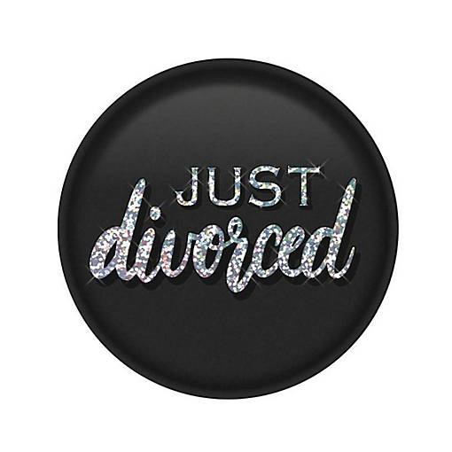 Beistle - Just Divorced Button - 6 Pack