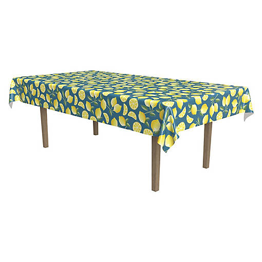 Beistle - Lemon Tablecover - 12 Pack