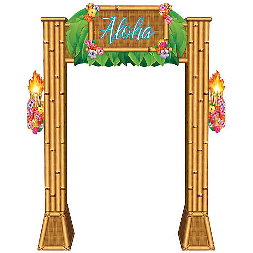 Beistle - Luau 3-D Archway Prop - 1 Pack