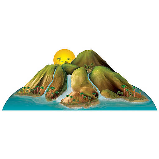 Beistle - Luau Island Stand-Up - 1 Pack