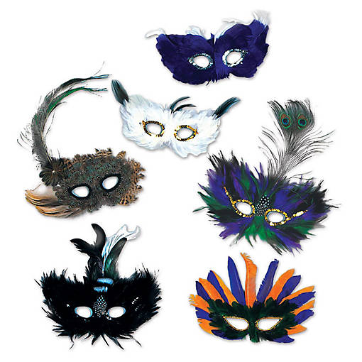 Beistle - Majestic Masks - 12 Pack