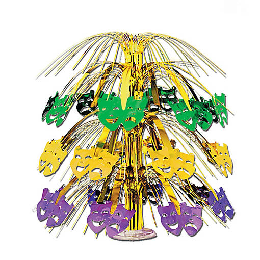 Beistle - Mardi Gras Cascade Centerpiece - 6 Pack