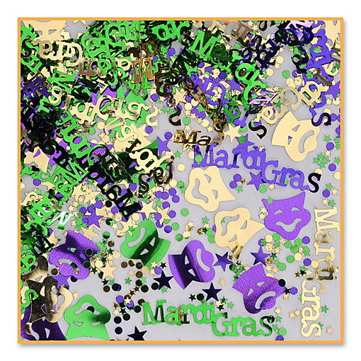 Beistle - Mardi Gras Confetti - 6 Pack