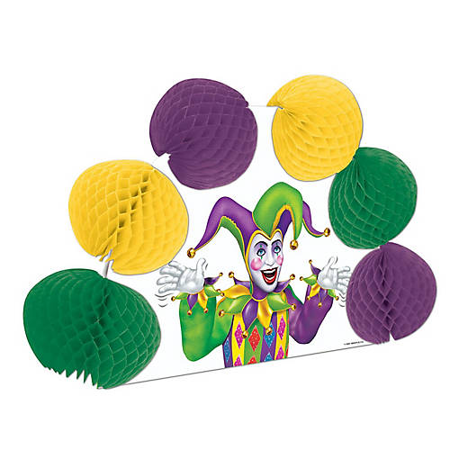 Beistle - Mardi Gras Pop-Over Centerpiece - 12 Pack