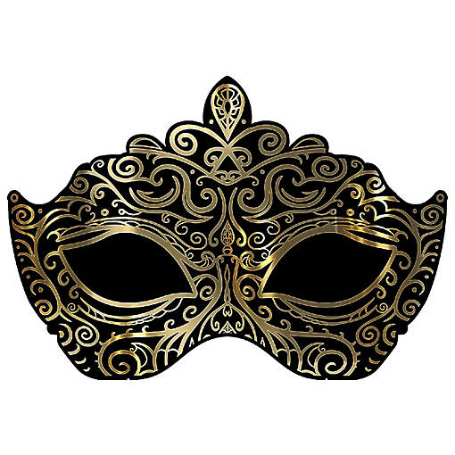 Beistle - Masquerade Mask Stand-Up - 1 Pack