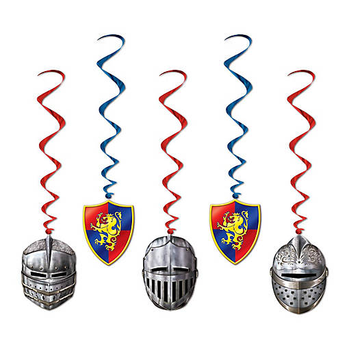 Beistle - Medieval Whirls - 6 Pack