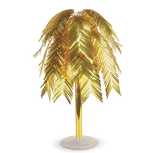Beistle - Metallic Cascade Centerpiece - Golden - 6 Pack