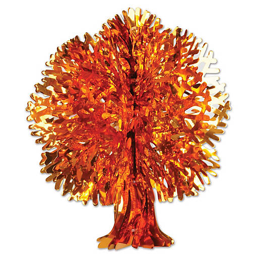 Beistle - Metallic Fall Tree - 12 Pack