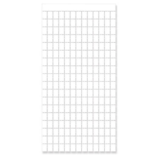 Beistle - Metallic Square Curtain - White - 6 Pack