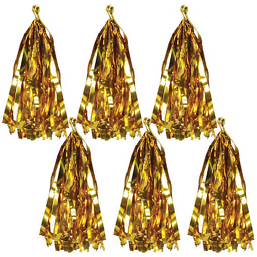 Beistle - Metallic Tassels - 12 Pack