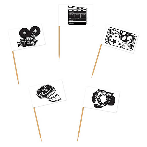 Beistle - Movie Set Picks - 12 Pack