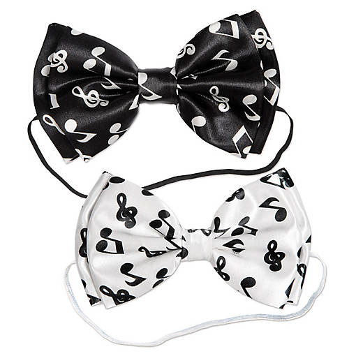 Beistle - Musical Notes Bow Ties - 12 Pack