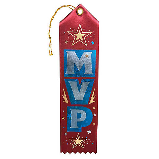 Beistle - MVP Award Ribbon - 6 Pack