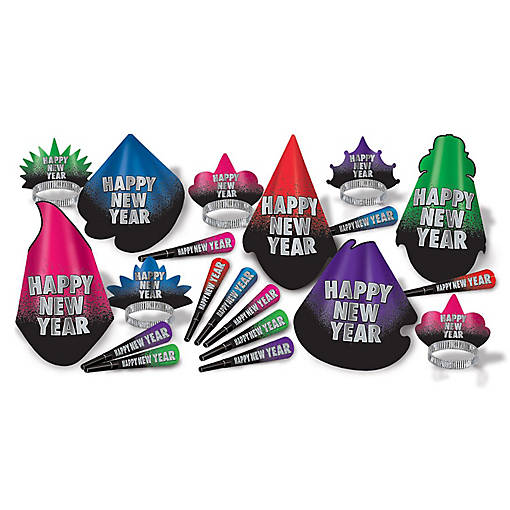 Beistle - New Year Resolution Assorted for 50 - 1 Pack