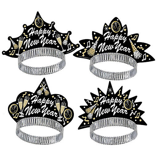 Beistle - New Year Tymes Tiaras - 50 Pack