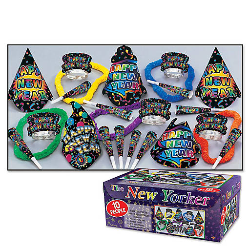 Beistle - New Yorker Assorted for 10 - 1 Pack