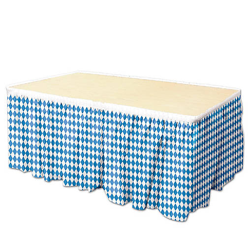 Beistle - Oktoberfest Table Skirting - 6 Pack