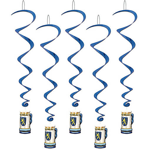 Beistle - Oktoberfest Whirls - 6 Pack