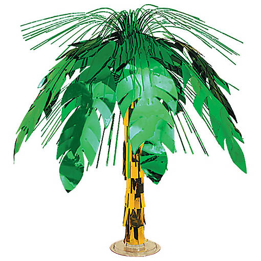 Beistle - Palm Tree Cascade Centerpiece - 6 Pack