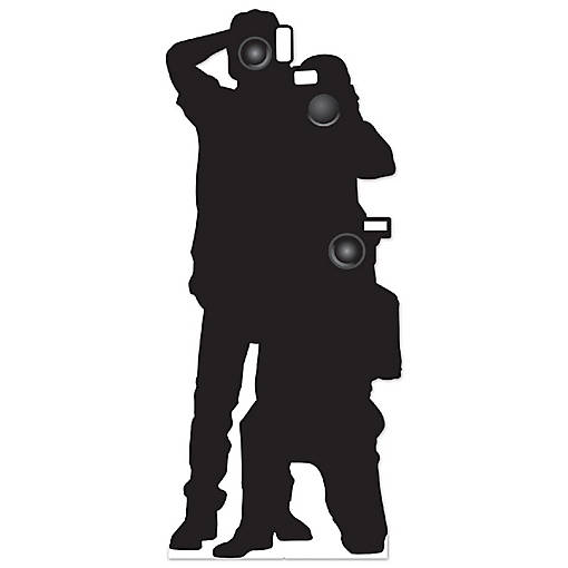 Beistle - Paparazzi Stand-Up - 4 Pack